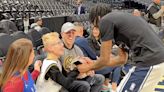 Denver Nuggets' Bones Hyland Meets Elated Young Fan Courtside in Heartwarming Video – Watch