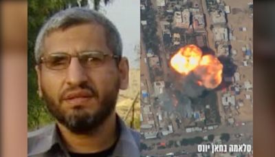 哈瑪斯頭子再-1 以軍秀空襲畫面：擊斃卡桑旅領袖