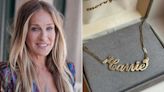 Sarah Jessica Parker Pays Tribute to 25 Years of 'Sex and the City' with Iconic Gold 'Carrie' Necklace