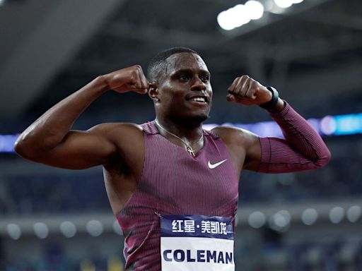 Estadounidense Coleman cree que el récord de los 100 metros de Bolt podría caer pronto