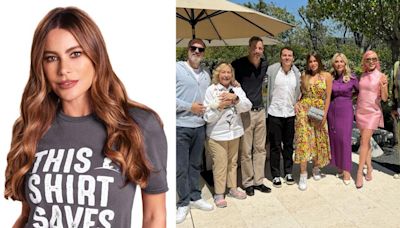 Sofía Vergara and New Boyfriend Justin Saliman Celebrate Mother's Day Together With Actress' Family: Photos