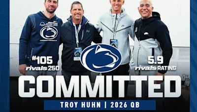 Four-star quarterback Troy Huhn commits to Penn State