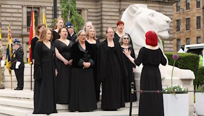 Service held to mark 100 years of the Glasgow Cenotaph