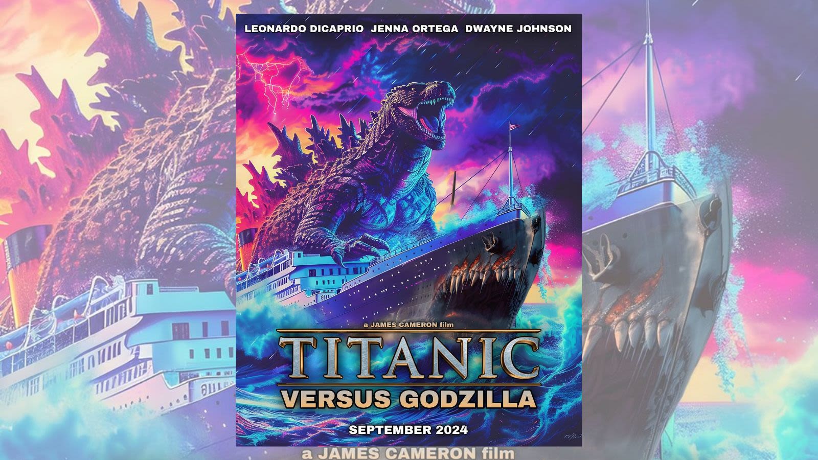 'Titanic Versus Godzilla' Movie Is Coming from Director James Cameron?