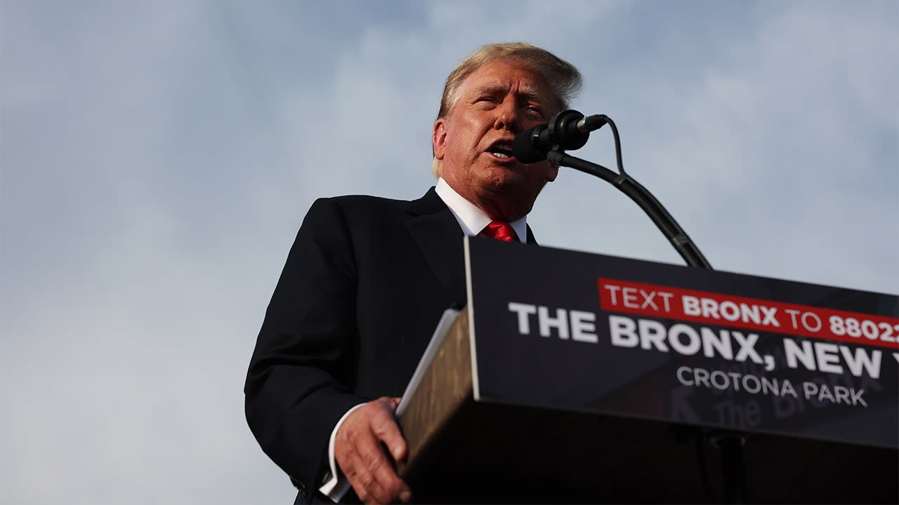 Trump vows to 'save' deep-blue New York City in massive, historic Bronx rally