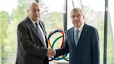 IOC President welcomes NOC of Palestine to Olympic House