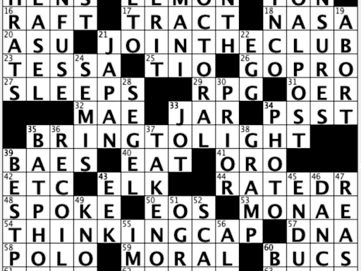 Off the Grid: Sally breaks down USA TODAY's daily crossword puzzle, Late Night