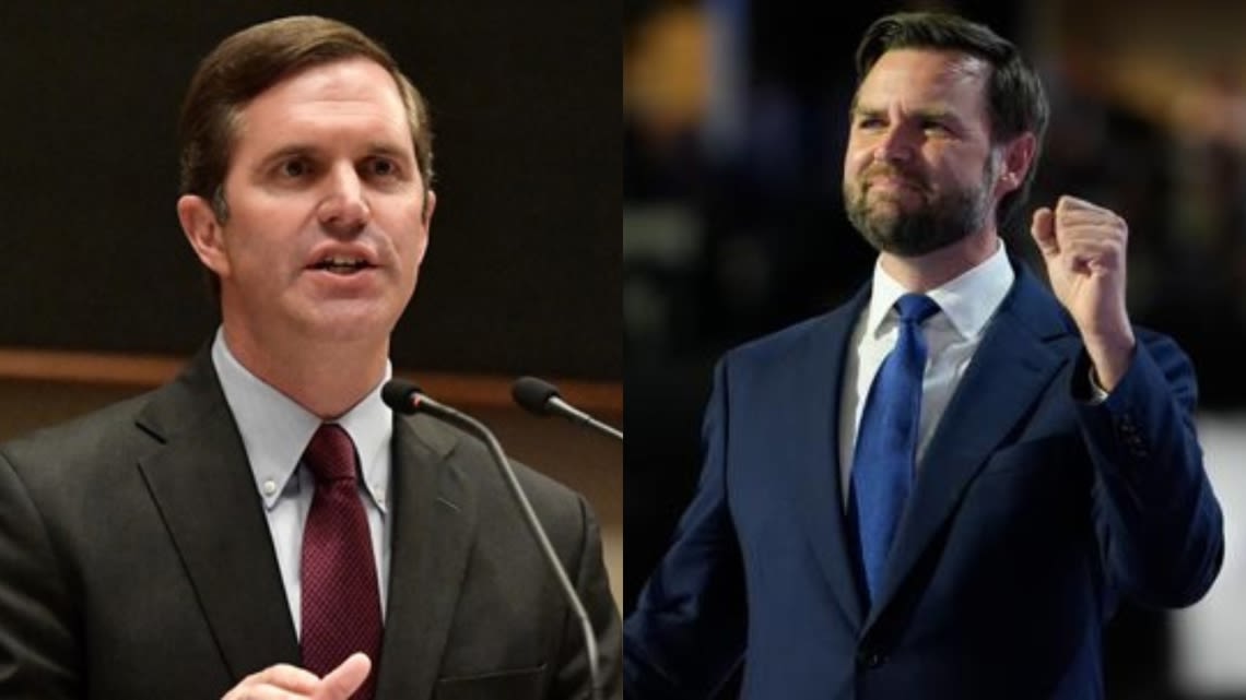 Andy Beshear-JD Vance spat now includes nepotism and diet Mountain Dew