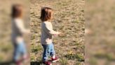 Widow Captures Precious Moment Between Toddler & Butterfly She Believes Represents Late Father