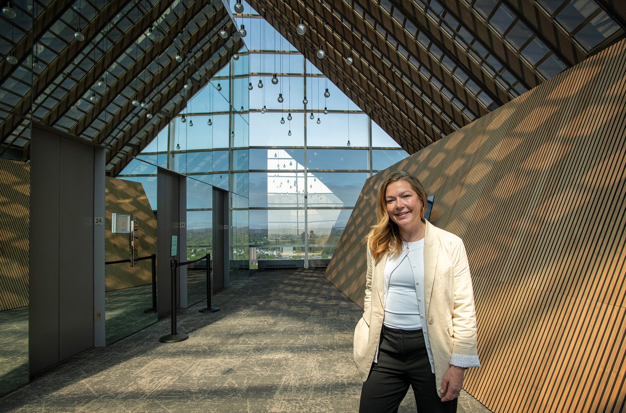 Unforgettable views: Top of Worcester's Glass Tower has reopened as an event space