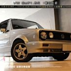 福斯VW Golf 1.5代 升級 FOCUS 5吋 二音路分音喇叭+FOCUS SUB-10WS 超低音喇叭H010