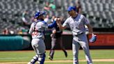 Cubs hammer A's bullpen in 12-2 win for 3-game sweep