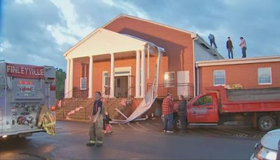 Tornado hits Washington County church, damages roof while 100 people were inside