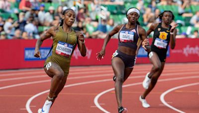 Which Olympic star lives in Clermont? Who else made the track and field trials