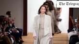 Christy Turlington returns to the catwalk for a Ralph Lauren show full of his greatest hits