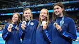 Katie Ledecky makes more Olympic history, but Aussies beat Team USA in 4x200 relay