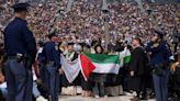 Group of students called for UM to divest from Israel at commencement Saturday, but speeches continued