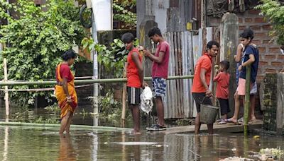 Assam floods: Man continues search for 8-year-old son in Guwahati drains for third day