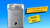 Walmart just slashed the price of this popular ice cream maker down to $80