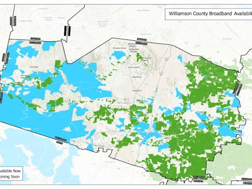 Fiber internet service finally coming to rural areas of Williamson County