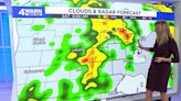 Timeline for weekend showers, storms in Metro Detroit