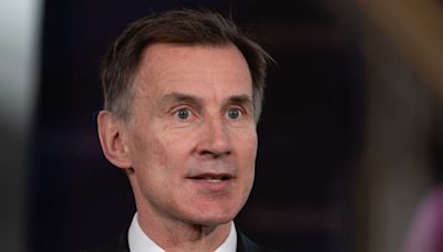 Hunt promises major tax cuts and sends bold message on pension triple lock