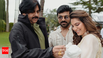 Upasana Konidela posts heartwarming moments shared by Pawan Kalyan, Klin Kara and Ram Charan | - Times of India