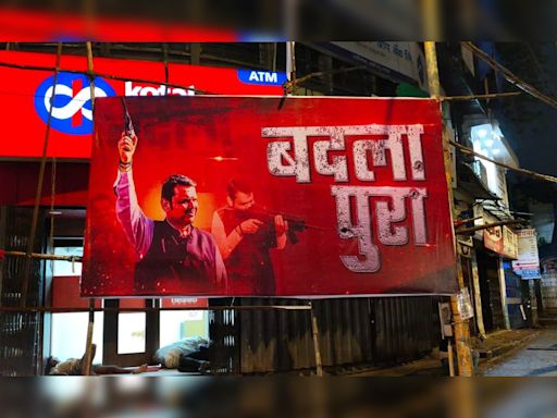 'Badla Pura' Posters Featuring Fadnavis With A Gun Appear After Badlapur Sex Assault Accused's Encounter