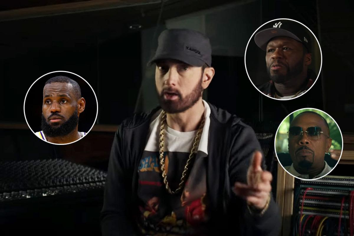 Eminem and LeBron James Releasing Documentary About Music Piracy