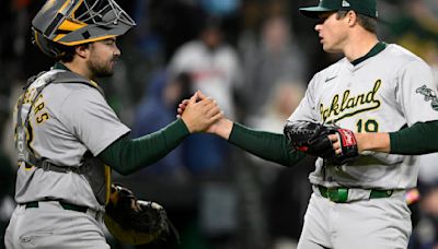 Oakland A's fans rally against team's move to Sacramento at River Cats game