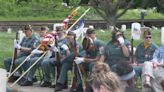 157th West Virginia Memorial Day parade ceremony at Grafton National Cemetery