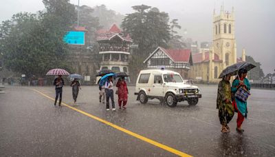 Yellow alert for rain in Himachal Pradesh for the next four days, 15 roads closed