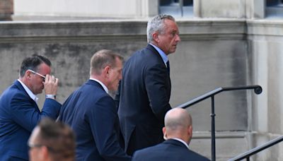 Robert F. Kennedy in NY court as he fights ballot-access suit claiming he doesn't live in the state