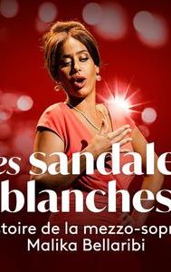 Les sandales blanches