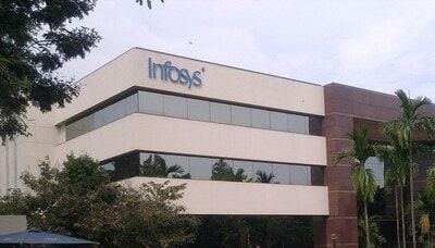 Infosys shares fall in trade on Friday amid GST notice row; check details