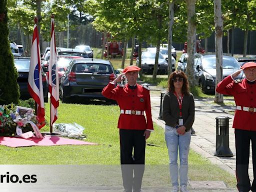 La Ertzaintza rinde homenaje a Luis Hortelano García, agente asesinado por ETA en Bilbao en 1989