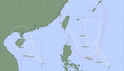 24小時內恐雙颱共舞！專家揭登陸可能 「這天」起外圍環流影響台灣