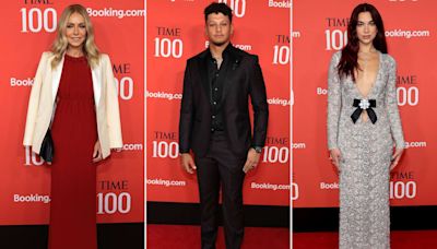 See Kelly Ripa, Patrick Mahomes, Dua Lipa and More Stars Arrive on the Time100 Gala Red Carpet in N.Y.C.