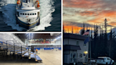 AROUND ALASKA: Back in Service, New Bleachers, and Beautiful Sunset!