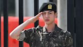 Jin from K-pop group BTS finishes military service in South Korea