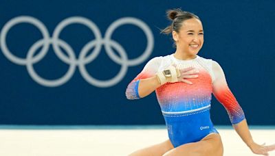 LSU gymnastics Aleah Finnegan competes at the 2024 Olympics in Paris