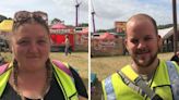 Meet two Somerset locals who're stewarding at Glastonbury