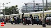 Some suburban trains cancelled, diverted in Chennai | Chennai News - Times of India