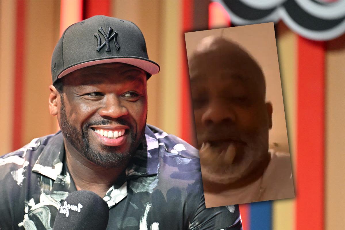 50 Cent Clowns Dame Dash After Dame's Grill Flies Out of His Mouth While Continuing to Challenge Fif