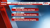 Weather Authority Alert day issued for Wednesday, June 26 due to strong storm potential