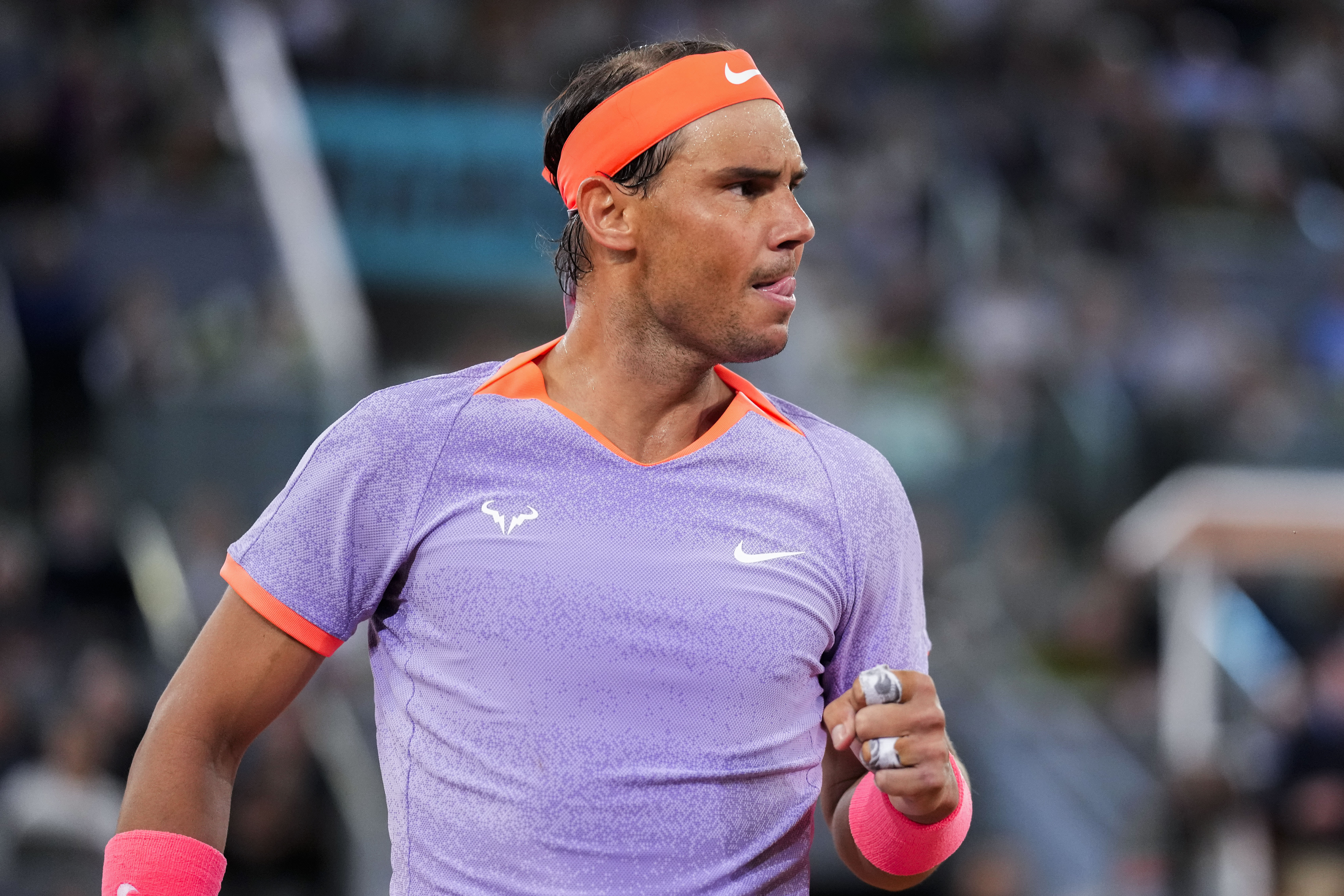 Nadal gets even with De Minaur at Madrid Open. Top-seeded Sinner and Swiatek advance