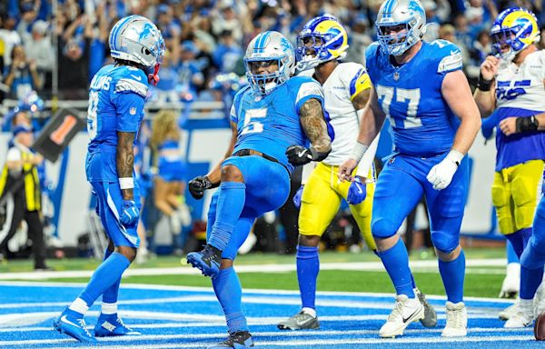 'Closer' David Montgomery's clutch finish delivers Detroit Lions' 26-20 victory over Rams