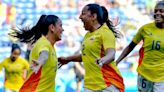 0-2. Marcela Restrepo y Leicy Santos firman la primera victoria olímpica de Colombia