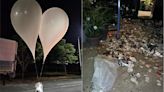 Corea del Norte envía más de 200 globos con "basura y mugre" a Corea del Sur