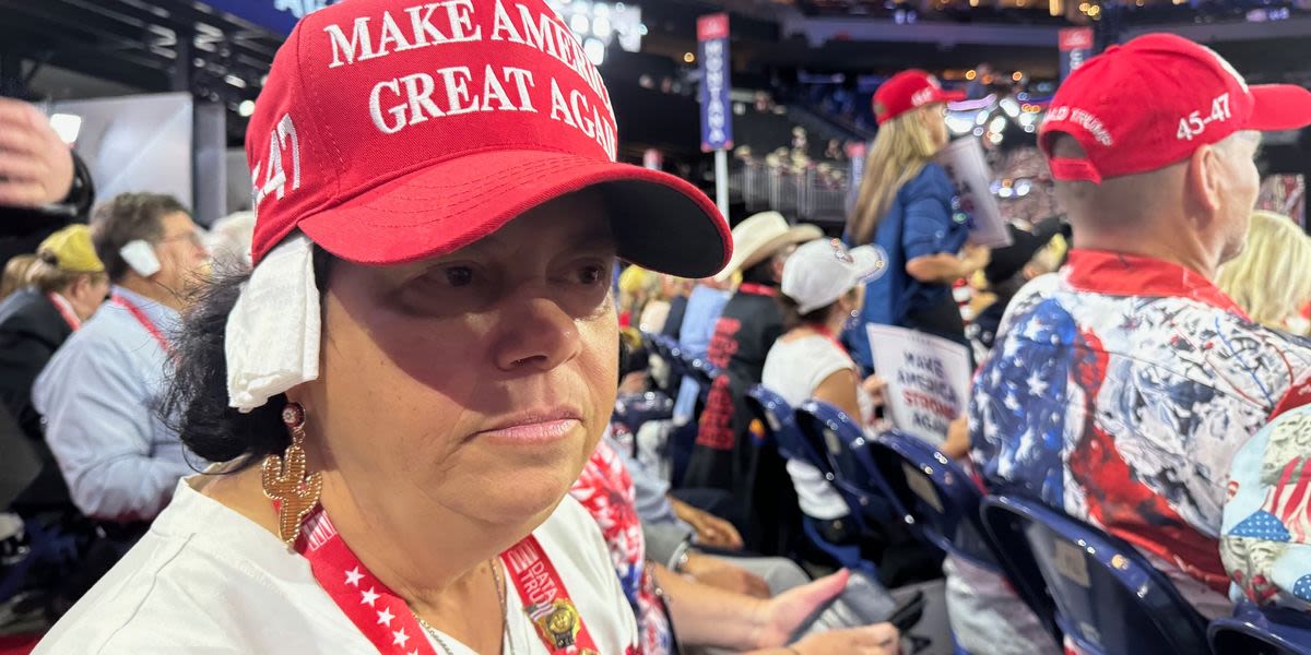 RNC Attendees Are Wearing Bandages Over Their Right Ears